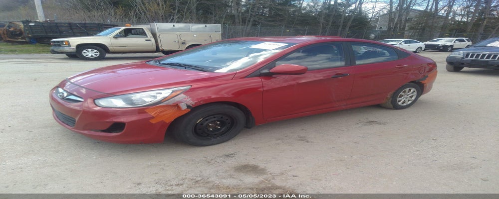 KMHCT4AE2DU343392 2013 HYUNDAI ACCENT photo no. 2