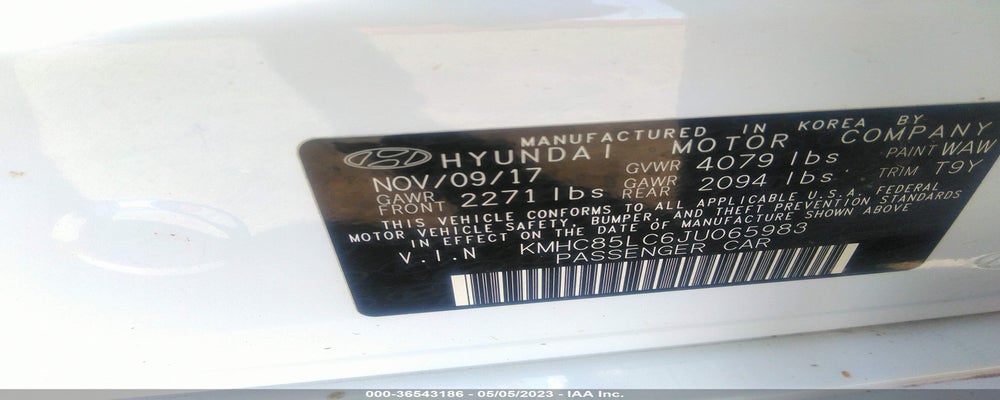 KMHC85LC6JU065983 2018 HYUNDAI IONIQ HYBRID photo no. 9
