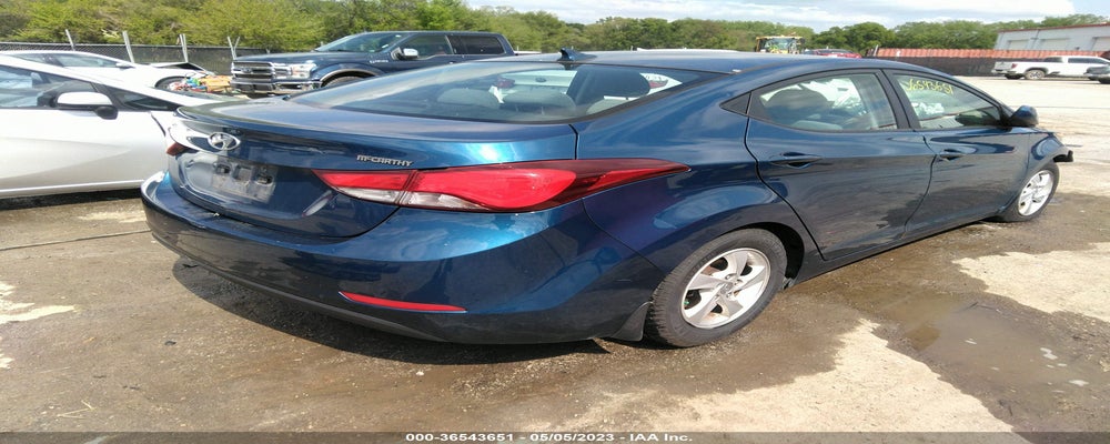 KMHDH4AE7FU394105 2015 HYUNDAI ELANTRA photo no. 4