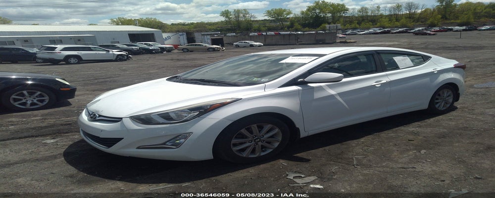 5NPDH4AE4GH654637 2016 HYUNDAI ELANTRA photo no. 2