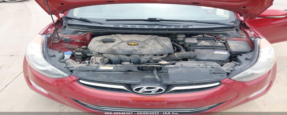 KMHDH4AE0BU173648 2011 HYUNDAI ELANTRA photo no. 10