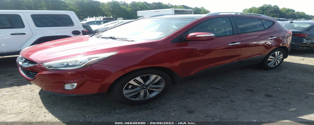 KM8JU3AGXEU804713 2014 HYUNDAI TUCSON photo no. 2