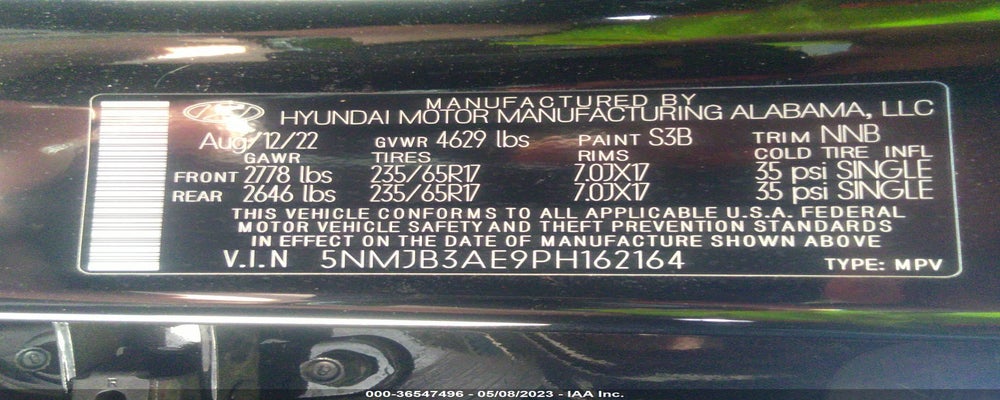 5NMJB3AE9PH162164 2023 HYUNDAI TUCSON photo no. 9