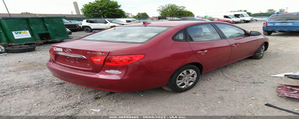 KMHDU4ADXAU139931 2010 HYUNDAI ELANTRA photo no. 4