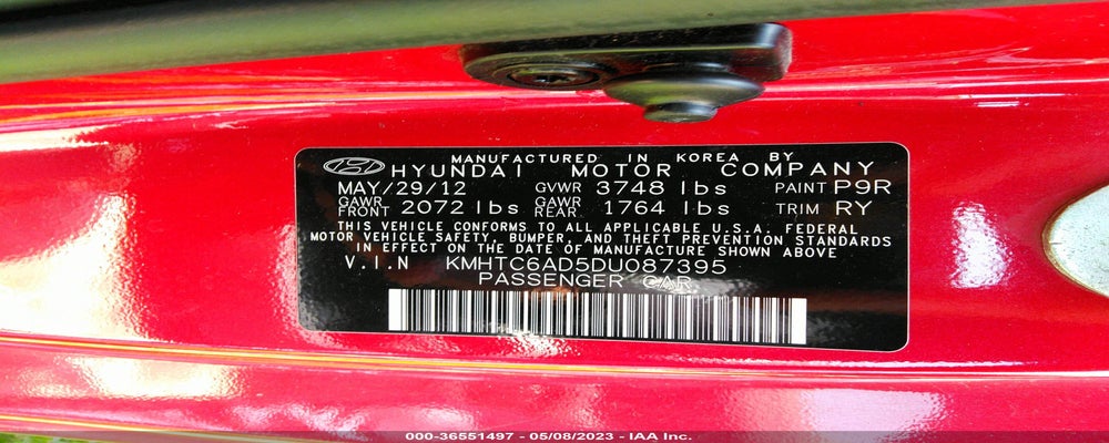 KMHTC6AD5DU087395 2013 HYUNDAI VELOSTER photo no. 9