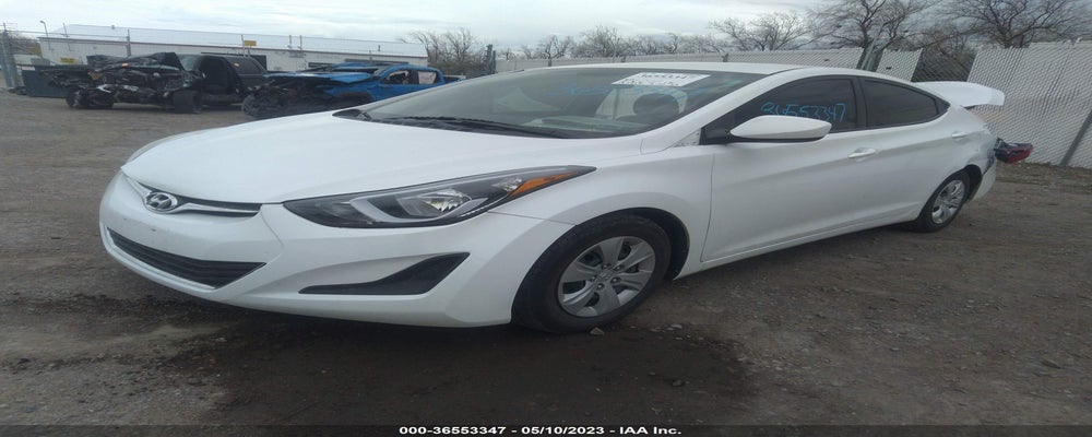 5NPDH4AE4GH687167 2016 HYUNDAI ELANTRA photo no. 2
