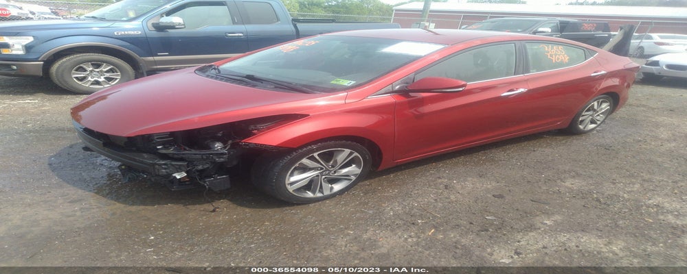 5NPDH4AEXGH743600 2016 HYUNDAI ELANTRA photo no. 2