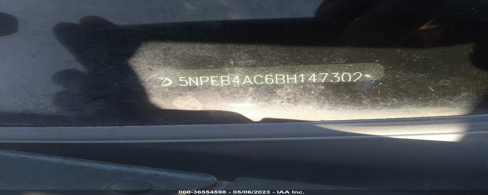 5NPEB4AC6BH147302 2011 HYUNDAI SONATA photo no. 9