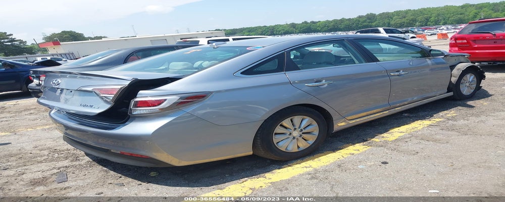 KMHE24L13GA013336 2016 HYUNDAI SONATA HYBRID photo no. 4