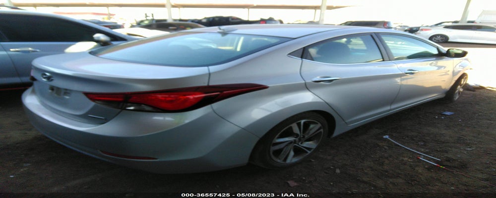 5NPDH4AE4EH498449 2014 HYUNDAI ELANTRA photo no. 4