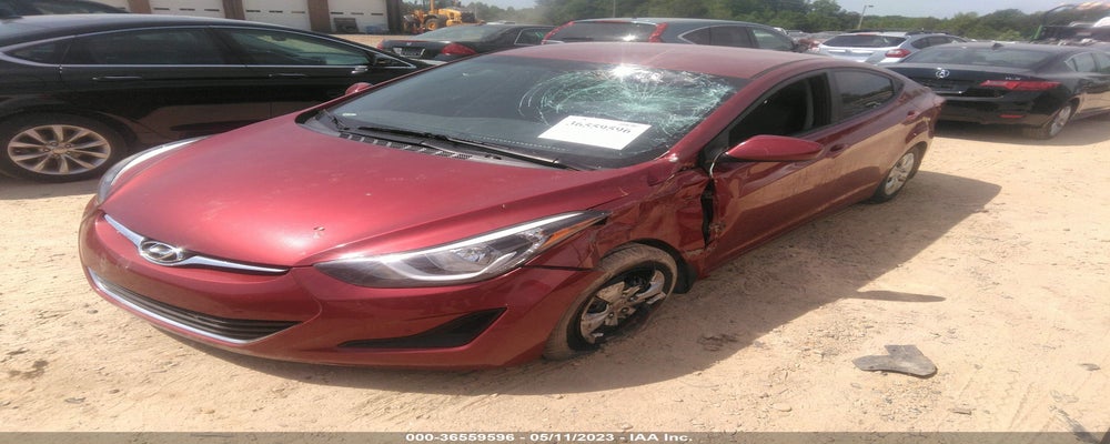 5NPDH4AE7GH765571 2016 HYUNDAI ELANTRA photo no. 2