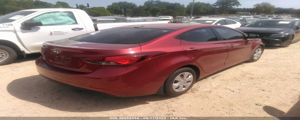 5NPDH4AE7GH765571 2016 HYUNDAI ELANTRA photo no. 4