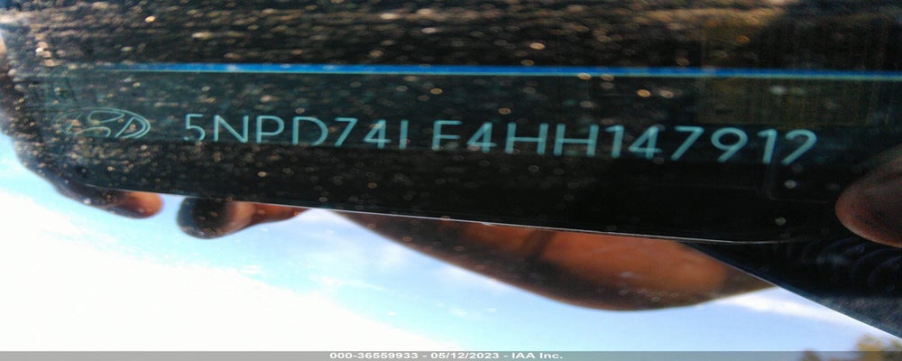 5NPD74LF4HH147912 2017 HYUNDAI ELANTRA photo no. 9
