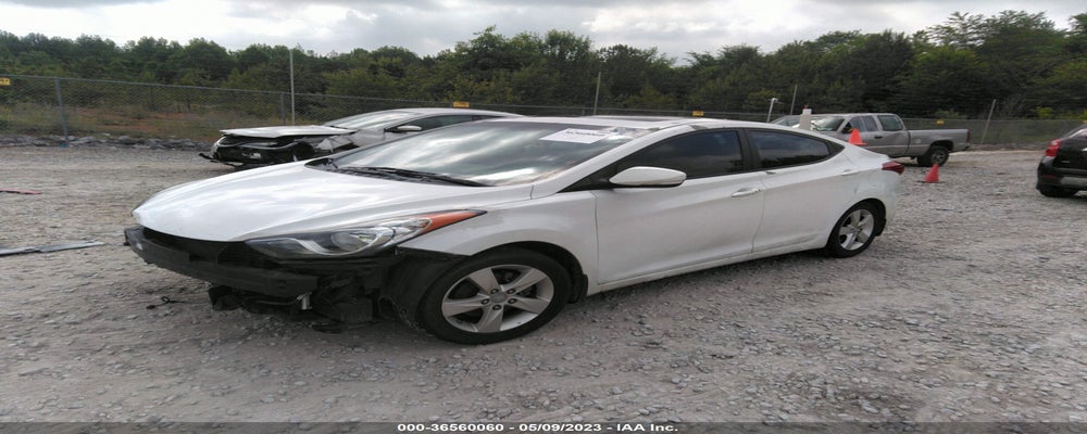 5NPDH4AEXCH102795 2012 HYUNDAI ELANTRA photo no. 2