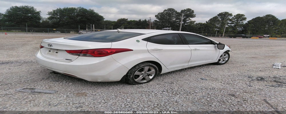 5NPDH4AEXCH102795 2012 HYUNDAI ELANTRA photo no. 4