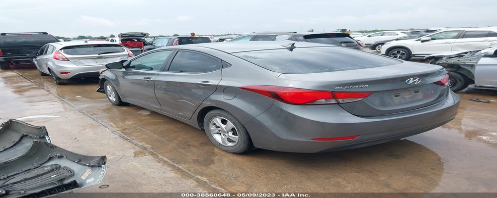 5NPDH4AEXEH462717 2014 HYUNDAI ELANTRA photo no. 3