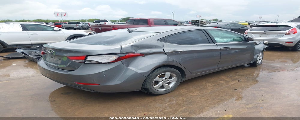 5NPDH4AEXEH462717 2014 HYUNDAI ELANTRA photo no. 4