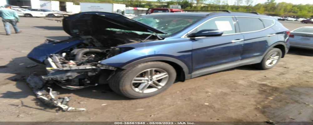 5XYZUDLB4JG549969 2018 HYUNDAI SANTA FE SPORT photo no. 2