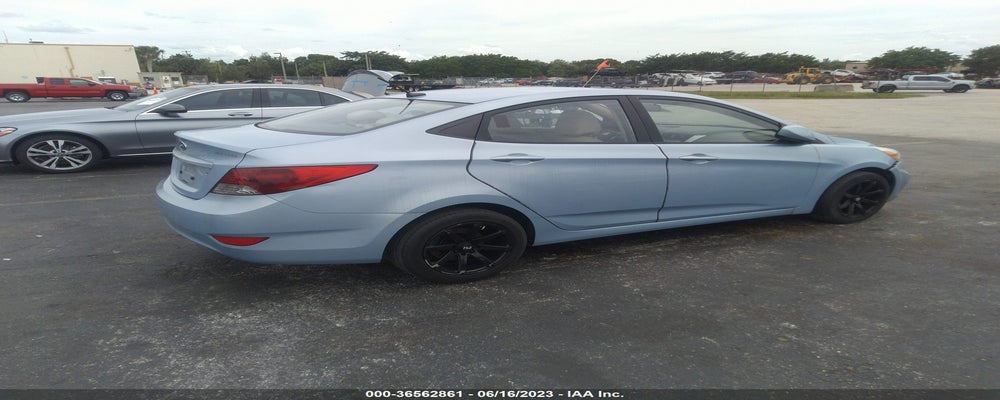 KMHCU4AE0EU736550 2014 HYUNDAI ACCENT photo no. 4
