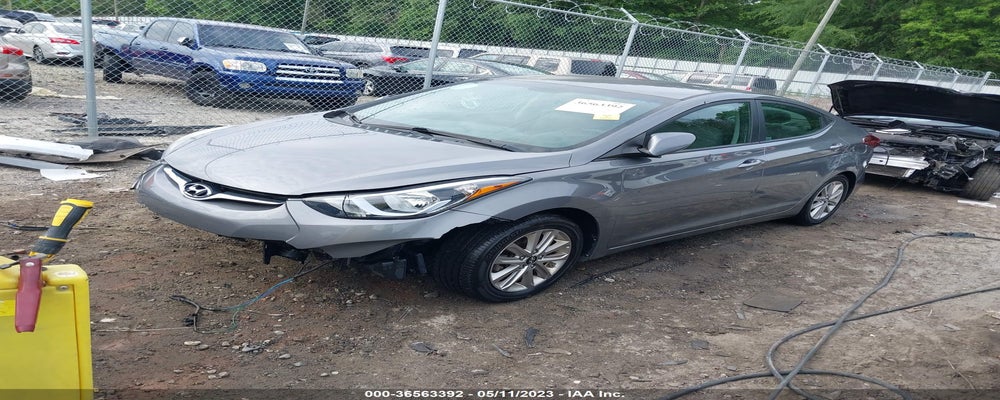 5NPDH4AE9EH470839 2014 HYUNDAI ELANTRA photo no. 2