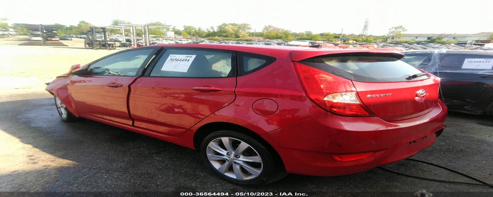 KMHCU5AE7EU160090 2014 HYUNDAI ACCENT photo no. 3