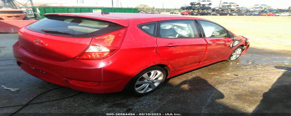 KMHCU5AE7EU160090 2014 HYUNDAI ACCENT photo no. 4