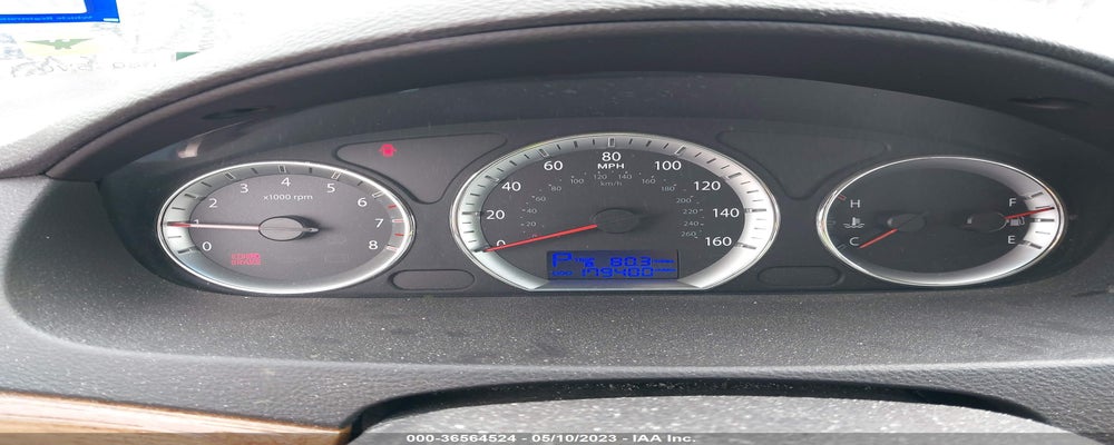 5NPEU4ACXAH608381 2010 HYUNDAI SONATA photo no. 7