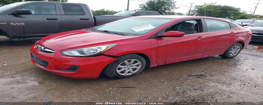 KMHCT4AEXEU620310 2014 HYUNDAI ACCENT photo no. 2