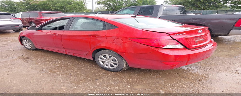 KMHCT4AEXEU620310 2014 HYUNDAI ACCENT photo no. 3