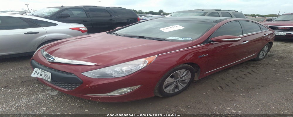 KMHEC4A49FA124059 2015 HYUNDAI SONATA HYBRID photo no. 2