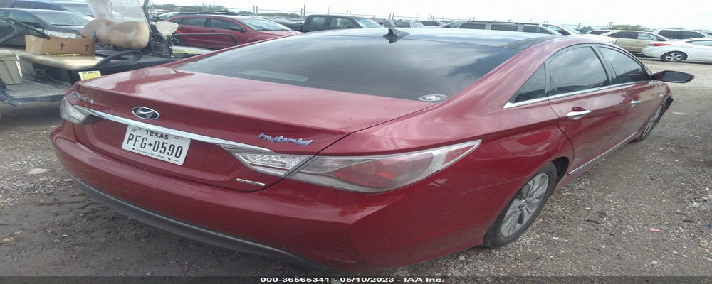 KMHEC4A49FA124059 2015 HYUNDAI SONATA HYBRID photo no. 4