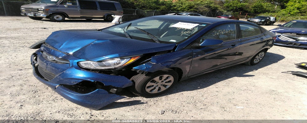 KMHCT4AE2GU990427 2016 HYUNDAI ACCENT photo no. 2