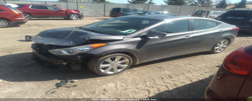 5NPDH4AE4CH111511 2012 HYUNDAI ELANTRA photo no. 2