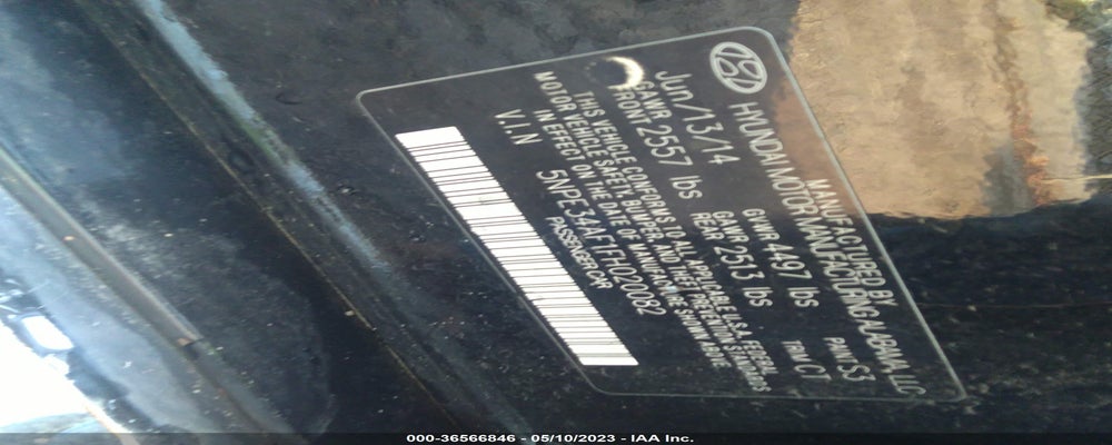 5NPE34AF1FH020082 2015 HYUNDAI SONATA photo no. 9