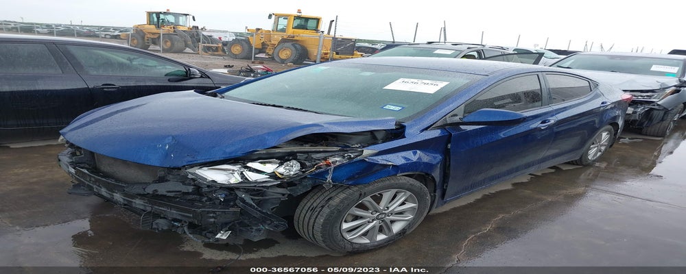 5NPDH4AE3GH657707 2016 HYUNDAI ELANTRA photo no. 2