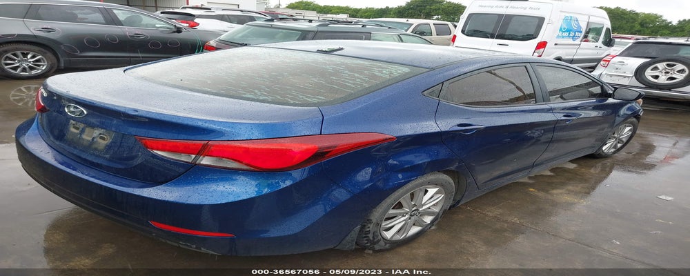 5NPDH4AE3GH657707 2016 HYUNDAI ELANTRA photo no. 4