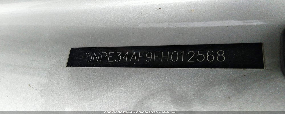 5NPE34AF9FH012568 2015 HYUNDAI SONATA photo no. 9