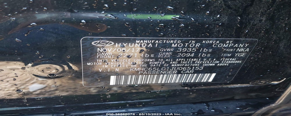 KMHC65LC1JU065153 2018 HYUNDAI IONIQ HYBRID photo no. 9