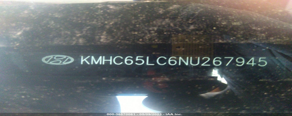 KMHC65LC6NU267945 2022 HYUNDAI IONIQ photo no. 9