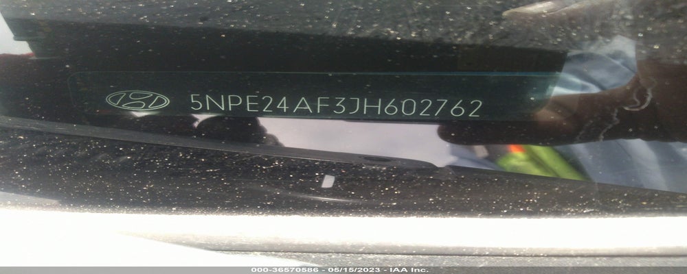 5NPE24AF3JH602762 2018 HYUNDAI SONATA photo no. 9