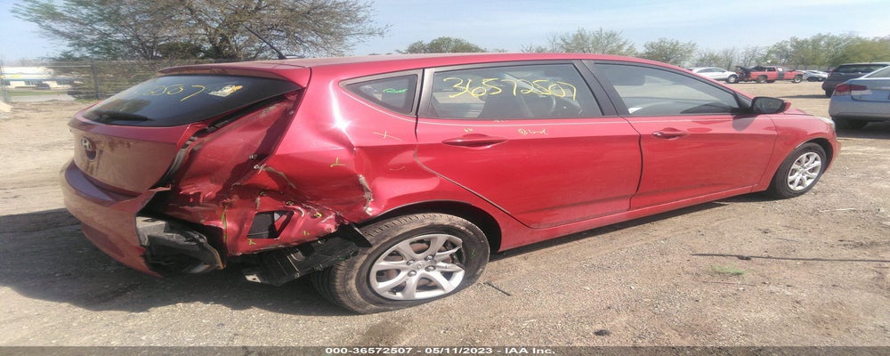 KMHCT5AE6EU182780 2014 HYUNDAI ACCENT photo no. 4