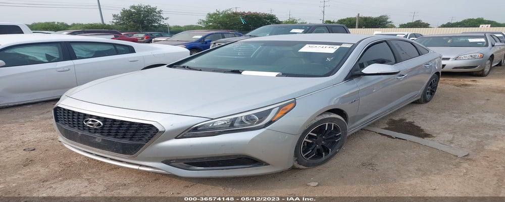 KMHE24L11HA059202 2017 HYUNDAI SONATA HYBRID photo no. 2
