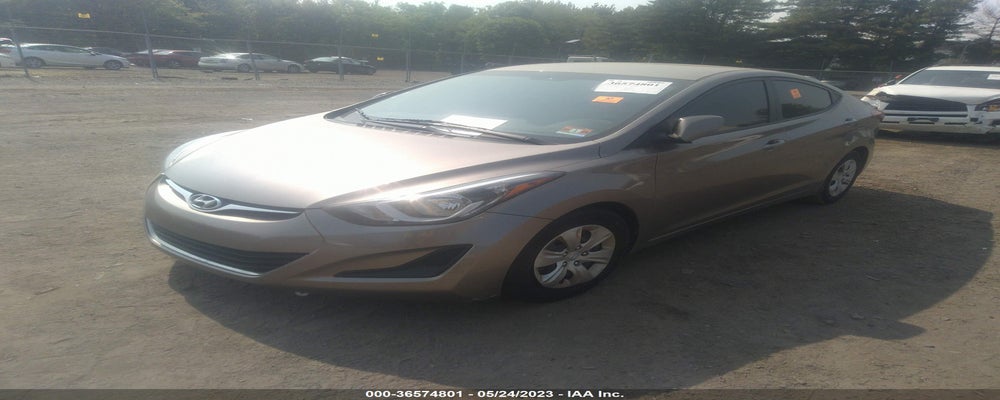 5NPDH4AE9GH696804 2016 HYUNDAI ELANTRA photo no. 2