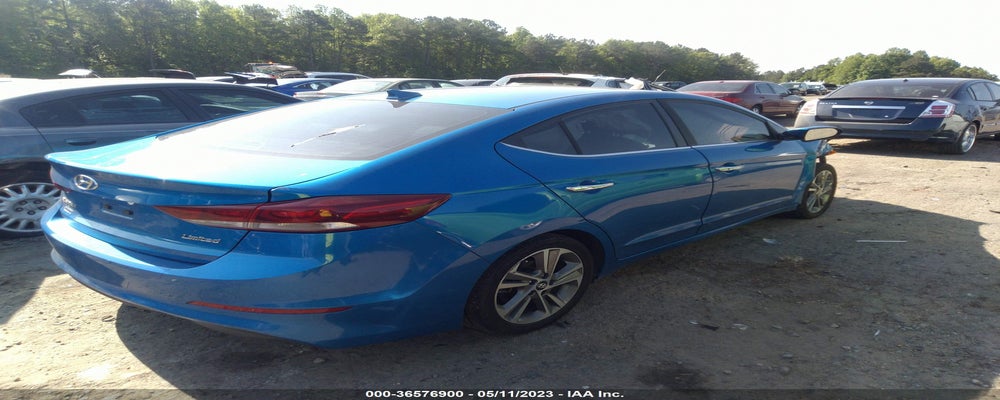 KMHD84LF4HU063524 2017 HYUNDAI ELANTRA photo no. 4