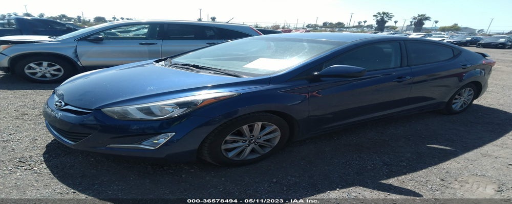 5NPDH4AE8GH707307 2016 HYUNDAI ELANTRA photo no. 2