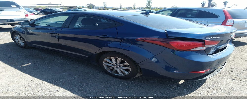5NPDH4AE8GH707307 2016 HYUNDAI ELANTRA photo no. 3