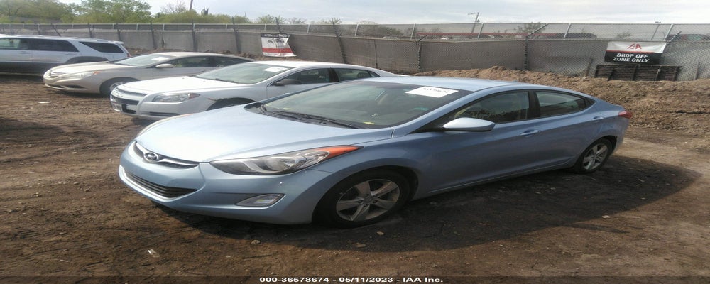 KMHDH4AE5CU292443 2012 HYUNDAI ELANTRA photo no. 2