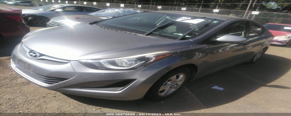KMHDH4AEXEU195242 2014 HYUNDAI ELANTRA photo no. 2
