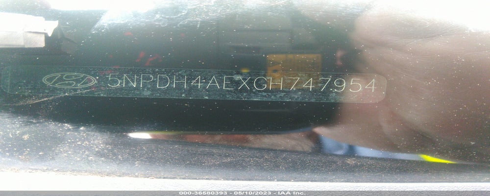 5NPDH4AEXGH747954 2016 HYUNDAI ELANTRA photo no. 9