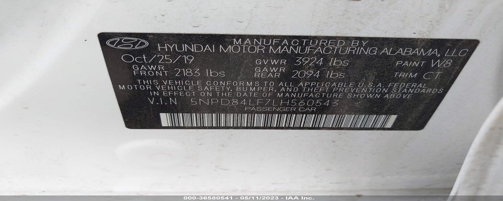 5NPD84LF7LH560543 2020 HYUNDAI ELANTRA photo no. 9